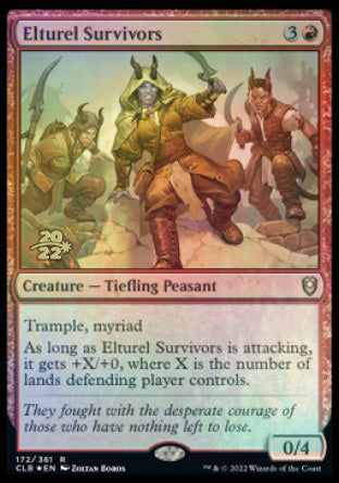 Elturel Survivors [Commander Legends: Battle for Baldur's Gate Prerelease Promos]