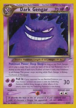 Dark Gengar (No.004) [Japanese Neo 4] - Graded