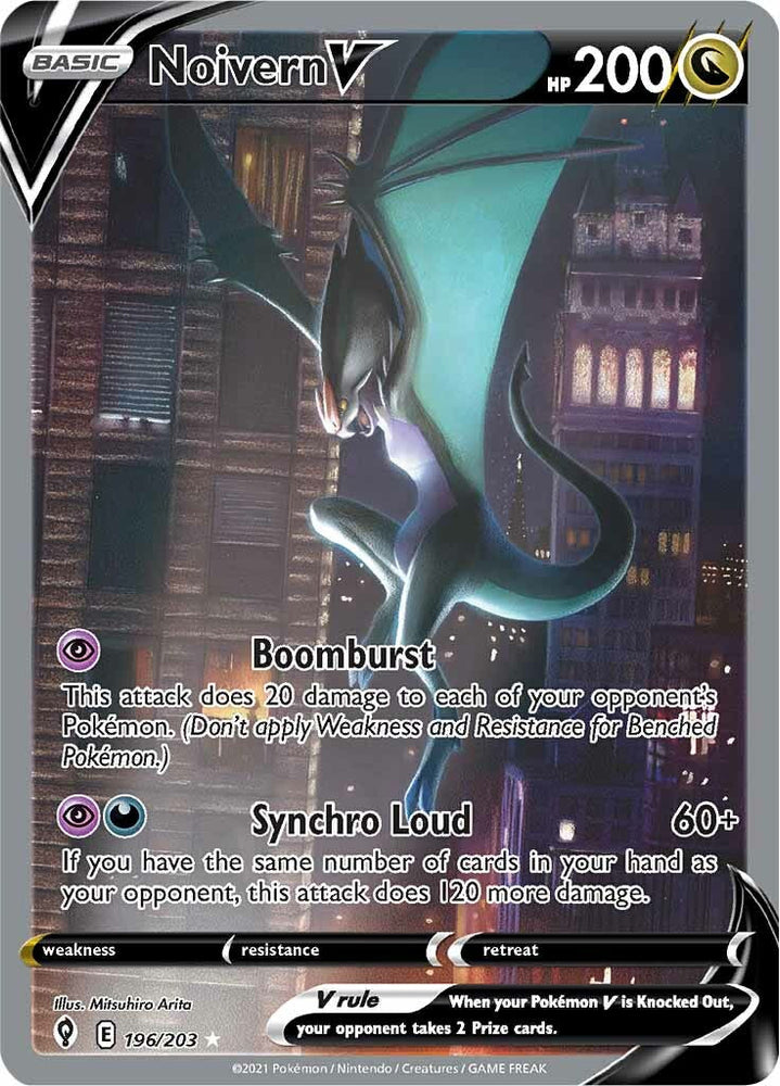 Noivern V (196/203) [Sword & Shield: Evolving Skies] - Graded