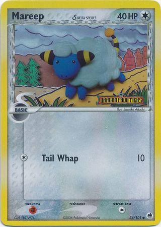 Mareep (54/101) (Delta Species) (Stamped) [EX: Dragon Frontiers]