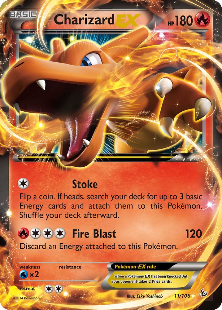Charizard EX (11/106) [XY: Flashfire] - Graded
