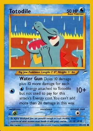 Totodile (85/105) [Neo Destiny Unlimited]