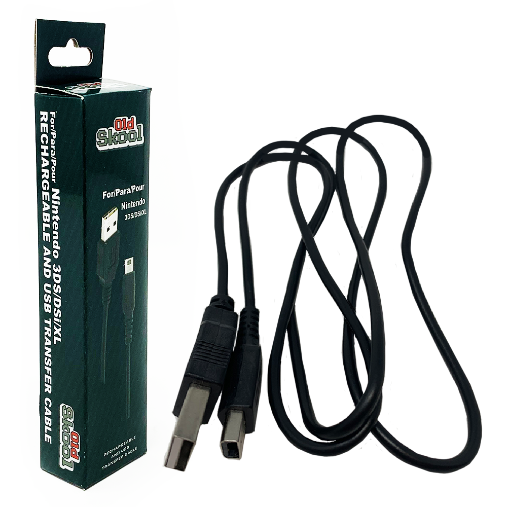 USB Charger/Transfer Cable (DSi/3DS) - Old Skool