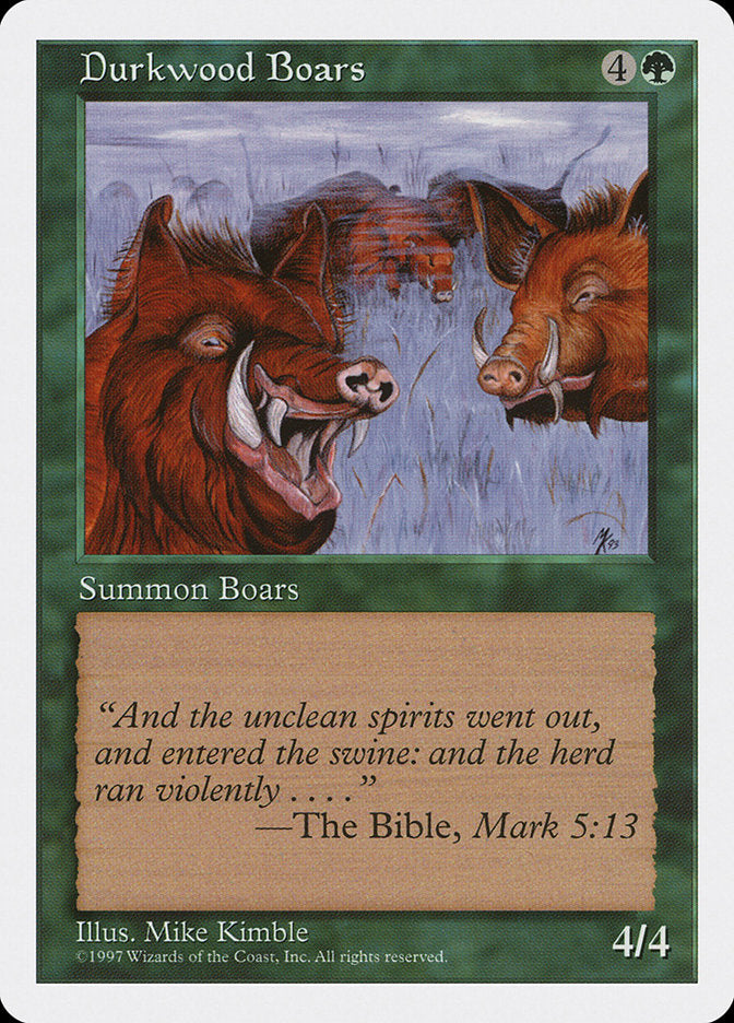 Durkwood Boars [Fifth Edition]