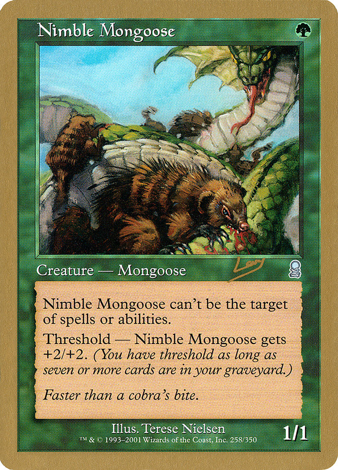 Nimble Mongoose (Raphael Levy) [World Championship Decks 2002]