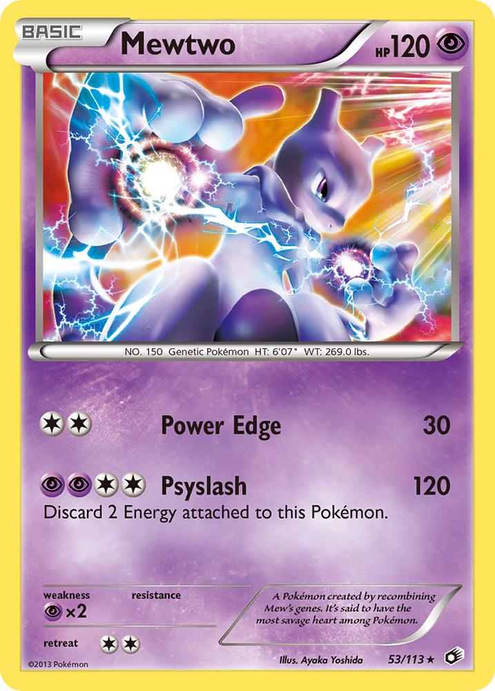 Mewtwo (53/113) [Black & White: Legendary Treasures] - Graded