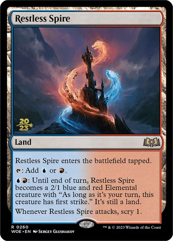 Restless Spire [Wilds of Eldraine Prerelease Promos]