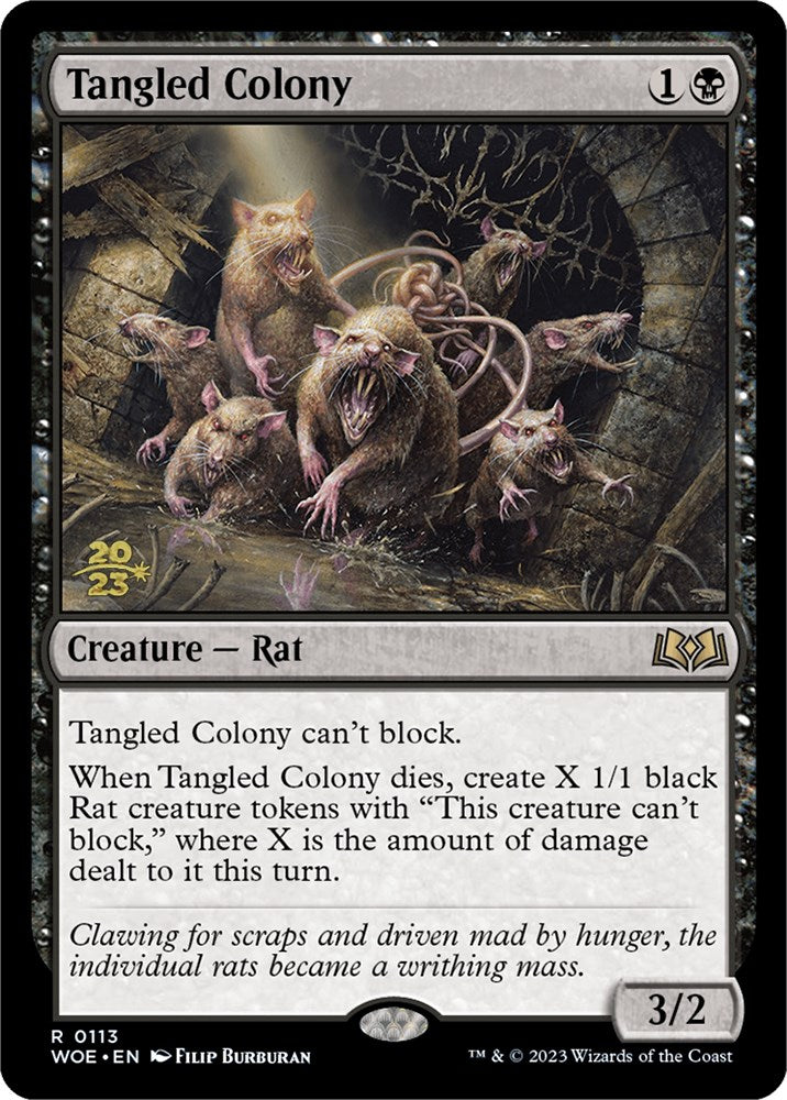 Tangled Colony [Wilds of Eldraine Prerelease Promos]