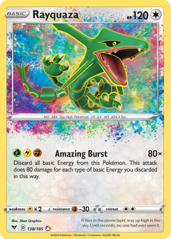 Rayquaza (138/185) [Sword & Shield: Vivid Voltage]