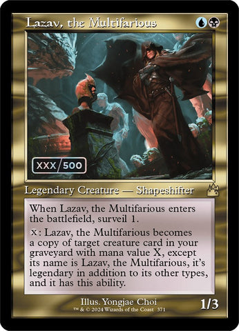 Lazav, the Multifarious (Retro) (Serialized) [Ravnica Remastered]