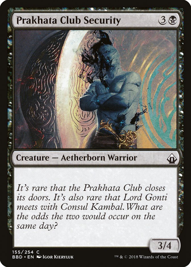 Prakhata Club Security [Battlebond]