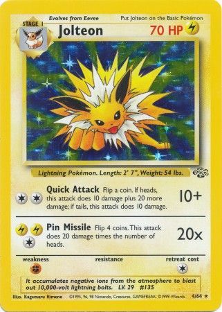 Jolteon (4/64) [Jungle] - Graded