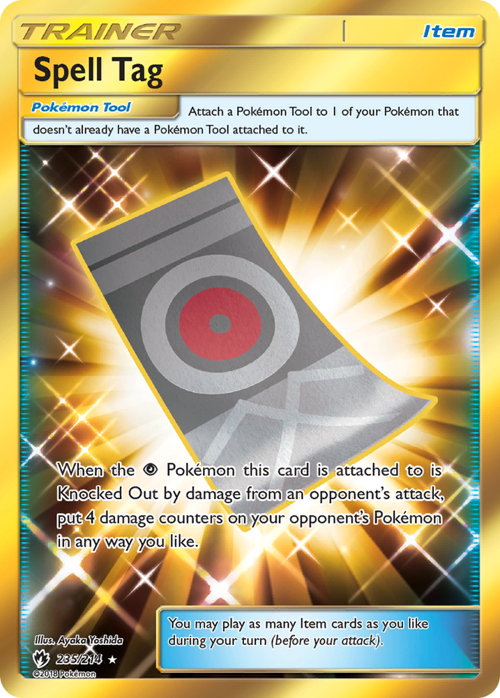 Spell Tag (235/214) [Sun & Moon: Lost Thunder]