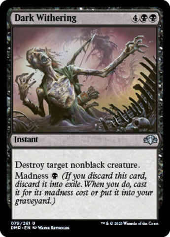 Dark Withering [Dominaria Remastered]