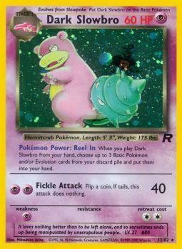 Dark Slowbro (12/82) [Team Rocket] - Graded