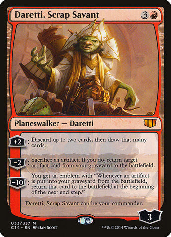 Daretti, Scrap Savant [Commander 2014]