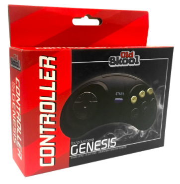 Sega 6 Button Controller (GEN) - OLD SKOOL