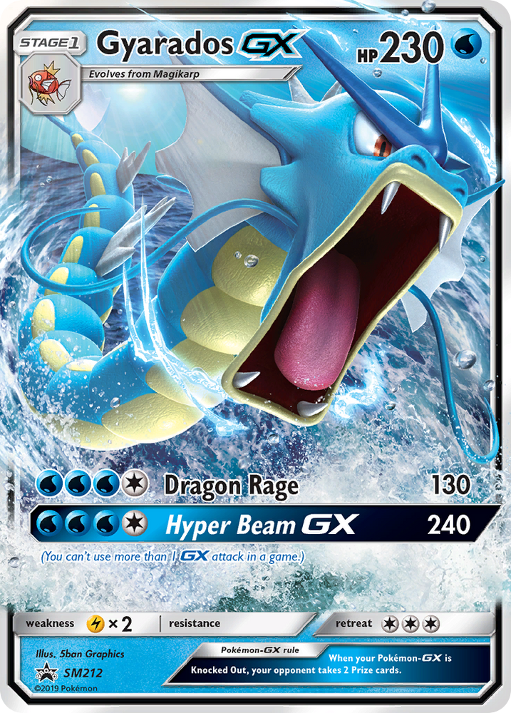 Gyarados GX (SM212) [Sun & Moon: Black Star Promos] - Graded