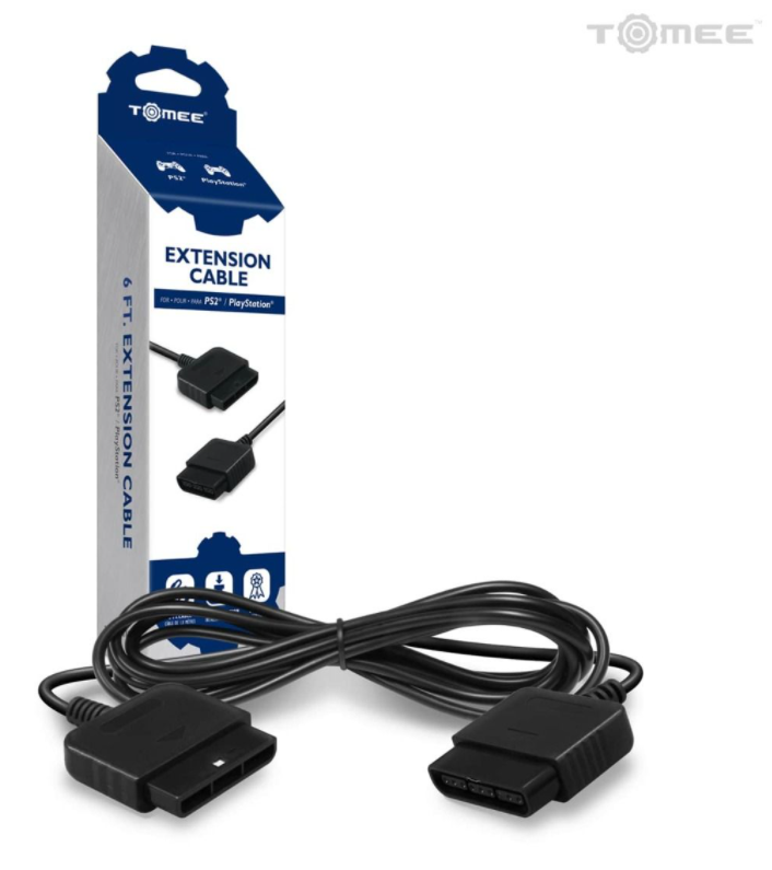 6ft Controller Extension Cable (PS1 / PS2) - Tomee
