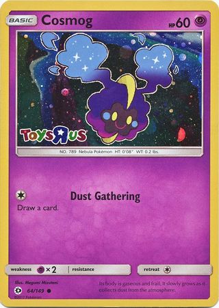 Cosmog (64/149) (Toys R Us Promo) [Sun & Moon: Base Set]