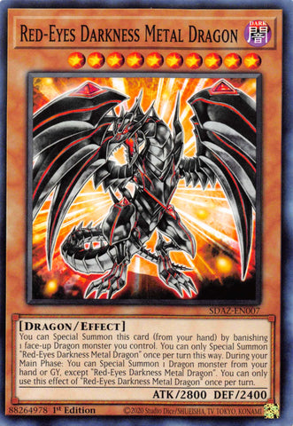 Red-Eyes Darkness Metal Dragon [SDAZ-EN007] Common