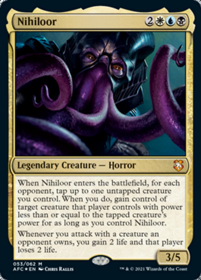 Nihiloor [Dungeons & Dragons: Adventures in the Forgotten Realms Commander]