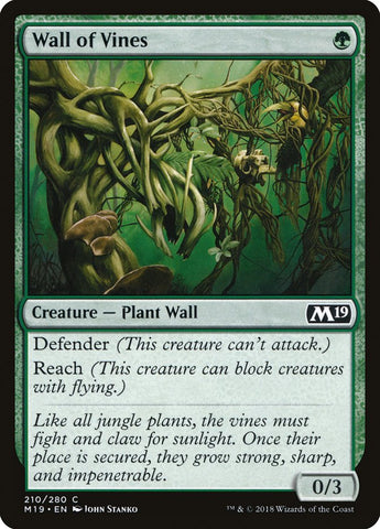 Wall of Vines [Core Set 2019]