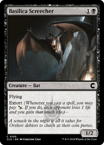 Basilica Screecher [Ravnica: Clue Edition]