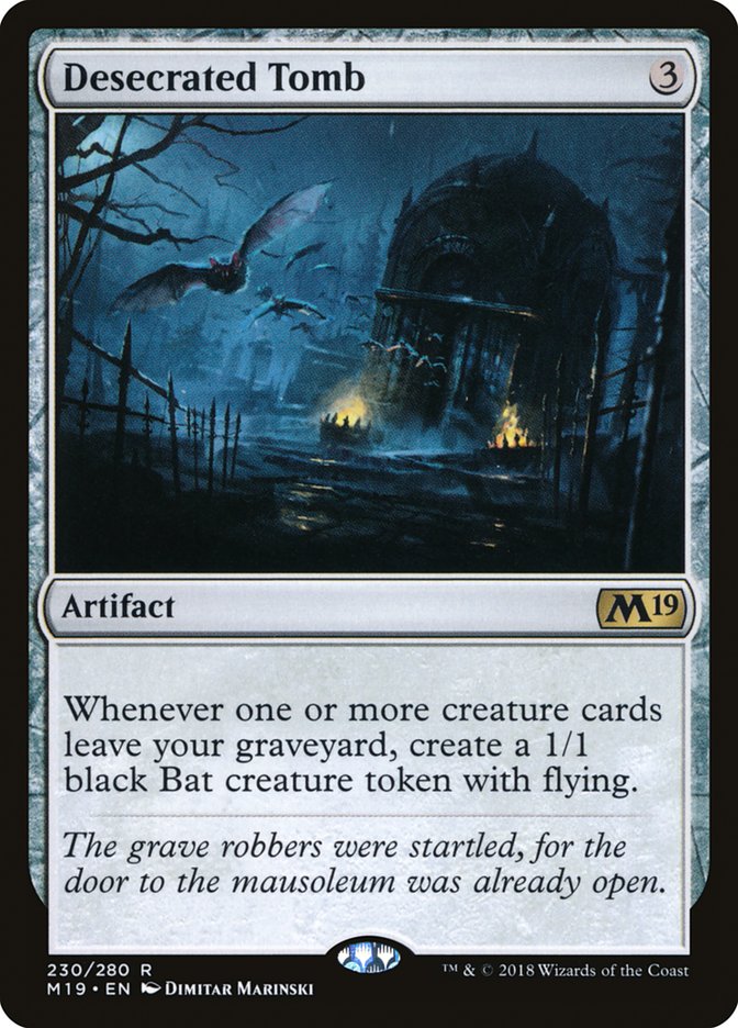 Desecrated Tomb [Core Set 2019]