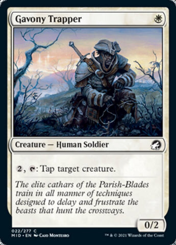 Gavony Trapper [Innistrad: Midnight Hunt]