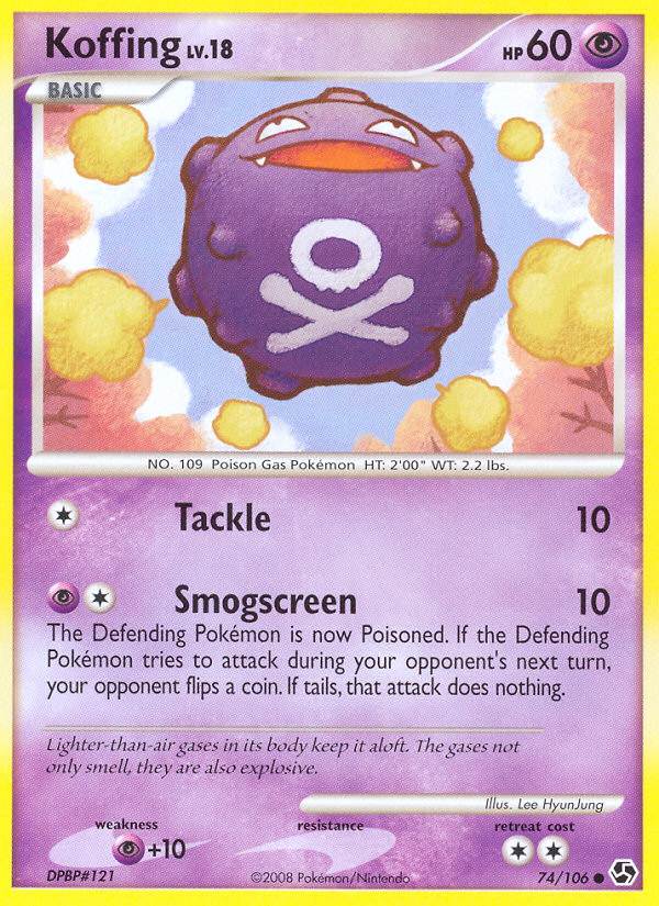 Koffing (74/106) [Diamond & Pearl: Great Encounters]