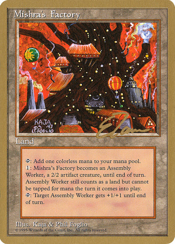 Mishra's Factory (Eric Tam) [Pro Tour Collector Set]