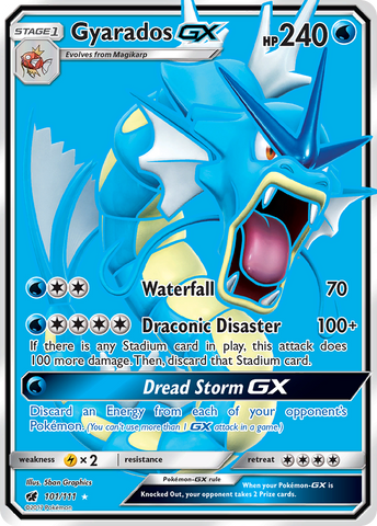 Gyarados GX (101/111) [Sun & Moon: Crimson Invasion]