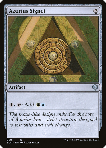 Azorius Signet [Starter Commander Decks]