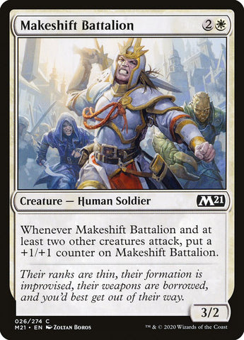 Makeshift Battalion [Core Set 2021]