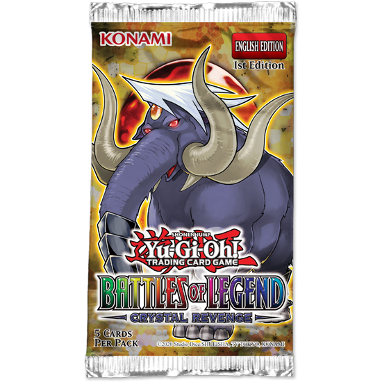 Yu-Gi-Oh! Battles of Legend: Crystal Revenge Booster Pack