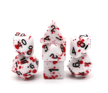 Blood Splatter Dice - Foam Brain