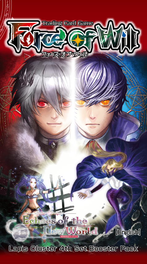 FORCE OF WILL CCG: LAPIS CLUSTER 4TH SET - ECHOES OF THE NEW WORLD