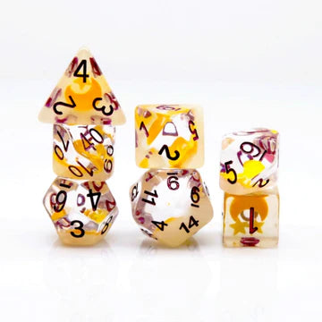 Glow in the Dark Moon and Star Dice - Foam Brain