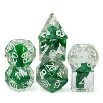 Green Lava Lamp Dice - Foam Brain