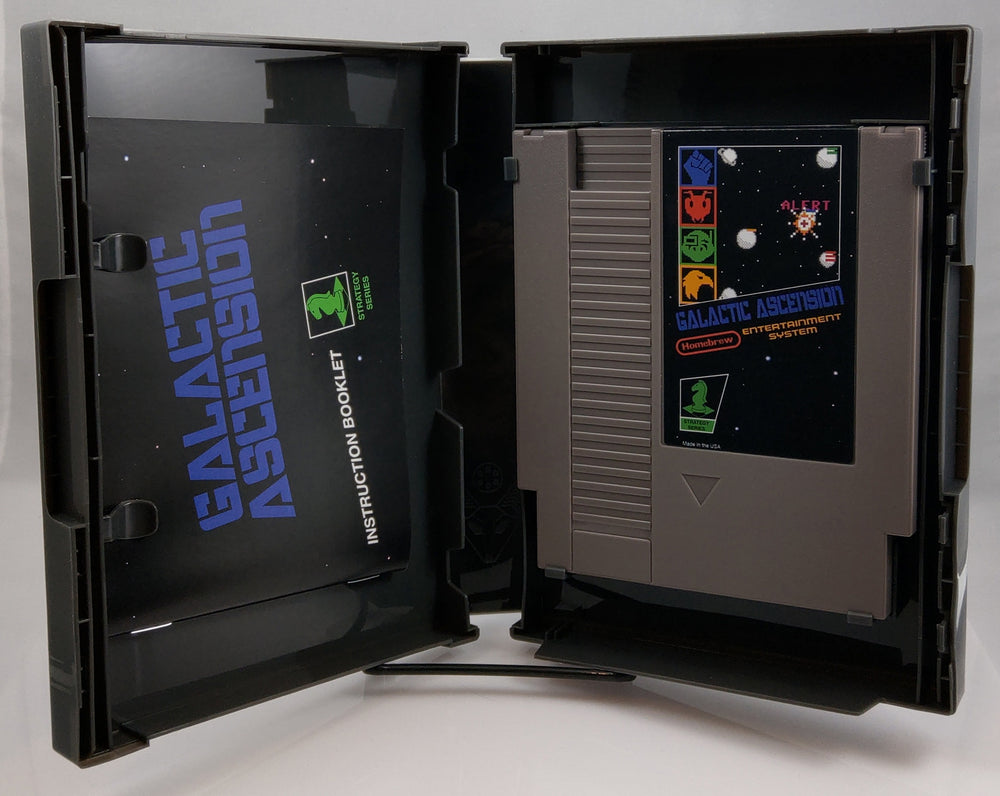 Galactic Ascension Nintendo (NES) Homebrew - 4x Sci-Fi Strategy