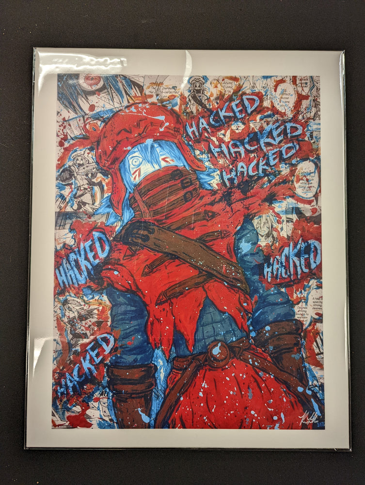 .hack: HACKED (14x11 Print) - Ruben.The.Artist