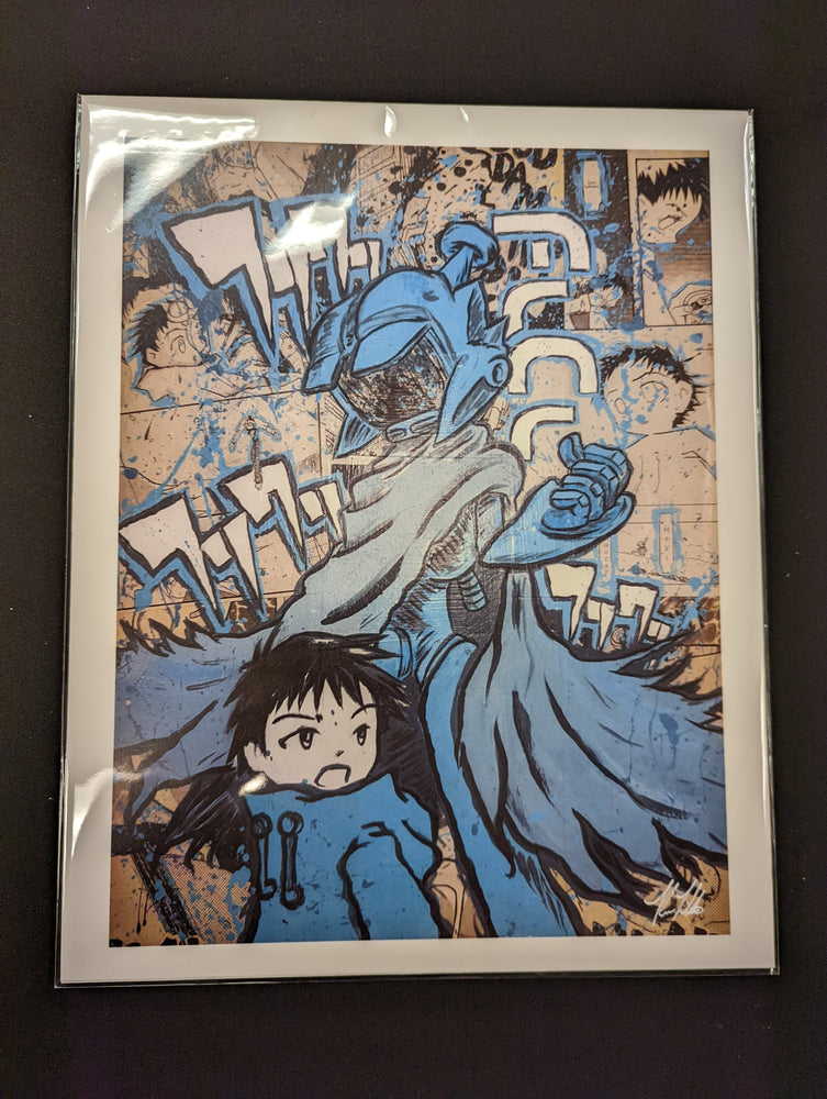 FLCL: Canti & Naota (14x11 Print) - Ruben.The.Artist