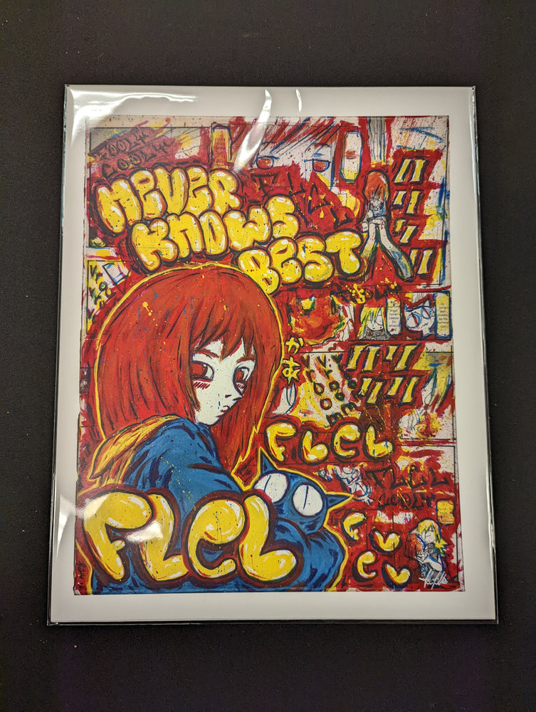 FLCL: Never Knows Best (14x11 Print) - Ruben.The.Artist