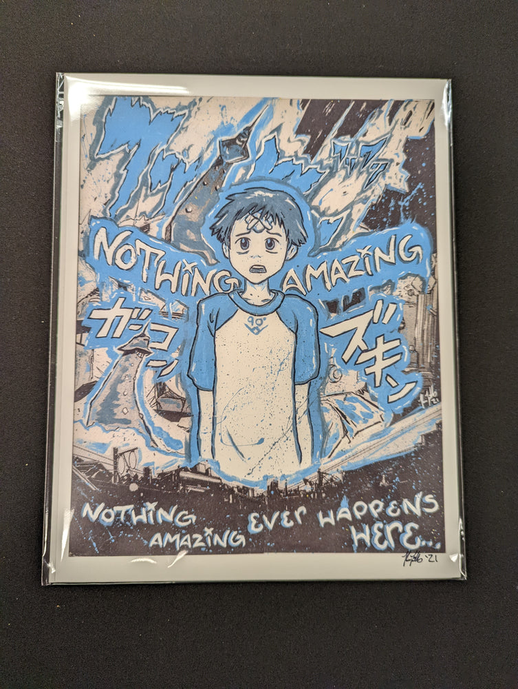 FLCL: Nothing Amazing (11x9 Print) - Ruben.The.Artist