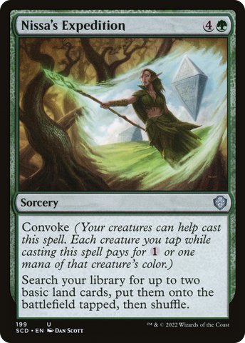 Nissa's Expedition [Starter Commander Decks]