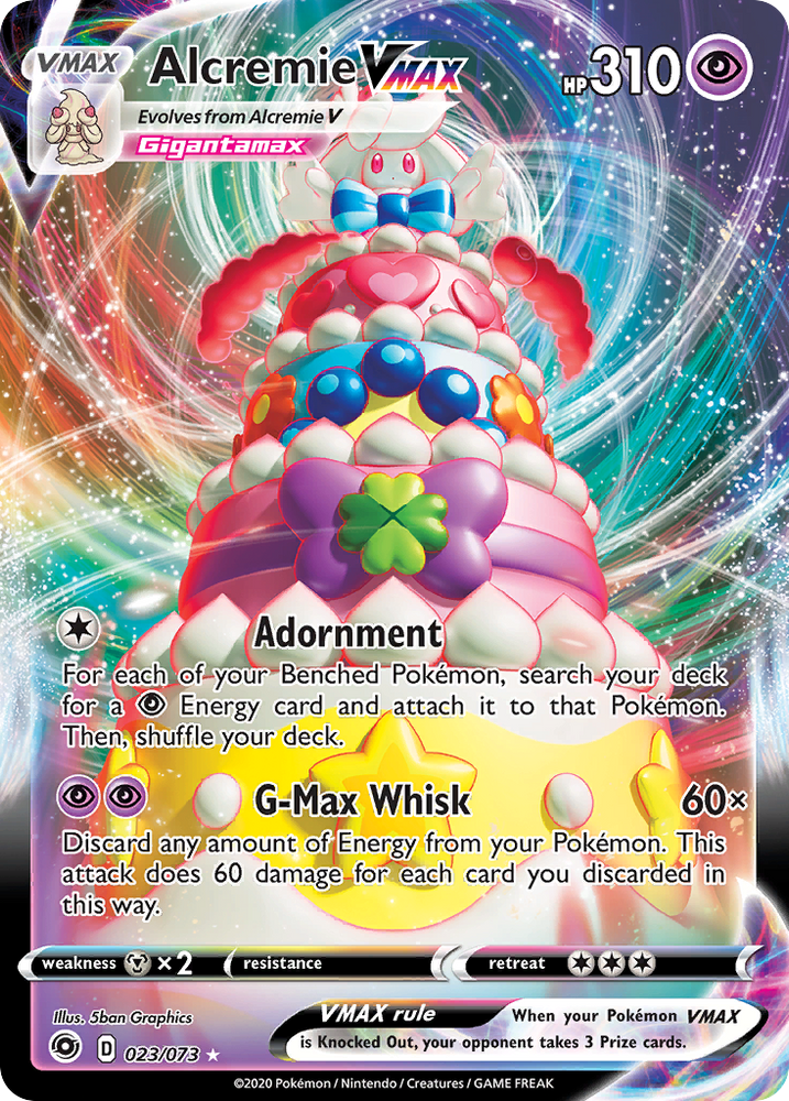 Alcremie VMAX (23/073) [Sword & Shield: Champion's Path] - Japanese - Graded