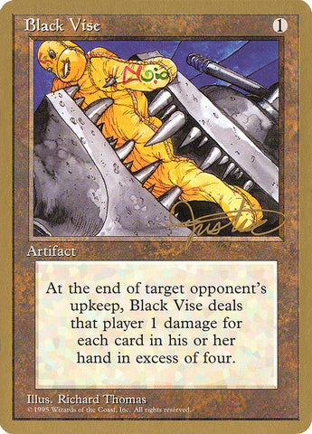 Black Vise (Mark Justice) [Pro Tour Collector Set]