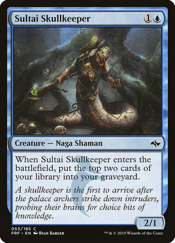 Sultai Skullkeeper [Fate Reforged]