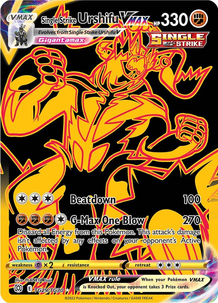 urshifu pokemon card The Cards Of Pokmon TCG: Brilliant Stars Part 42: SS Fighting / 330 / VMAX Attack 1 Rapid Strike Urshifu 44/198 -